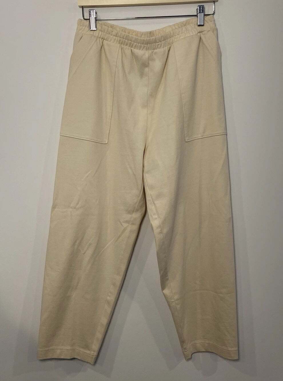 Vuori Mackenzie Pants Tapered Ankle Cream Size Large L